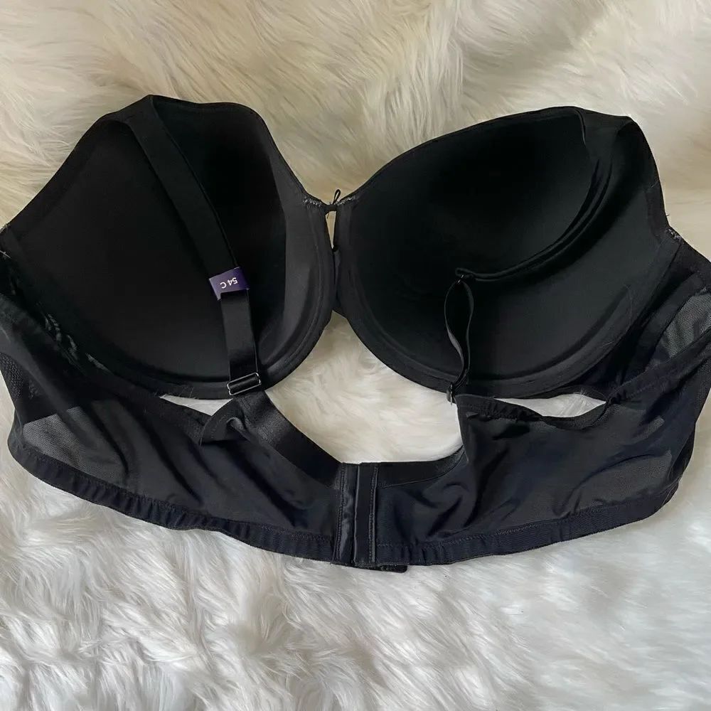 NWT Catherines Intimate black smooth underwire bras size 54C - Picture 7 of 7